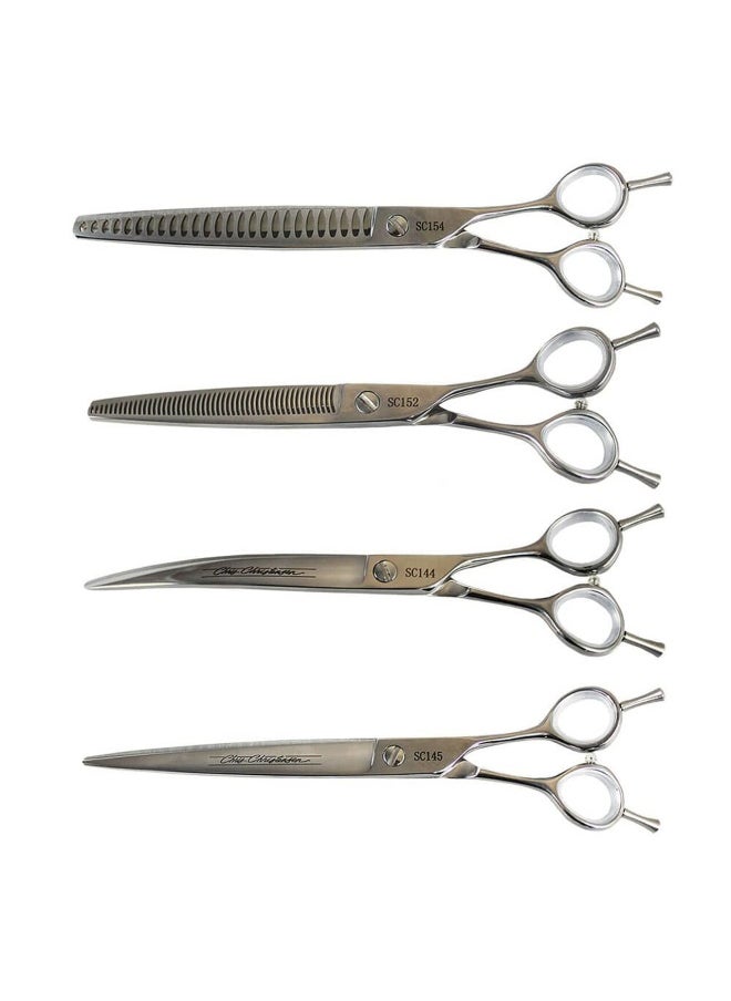 Chris Christensen - Chris Christensen Classic Series Grooming Shears  Full Set of Shears With Case  Groom Like a Professional  Any Skill Level  Made From 440C Japanese Steel - Image 1