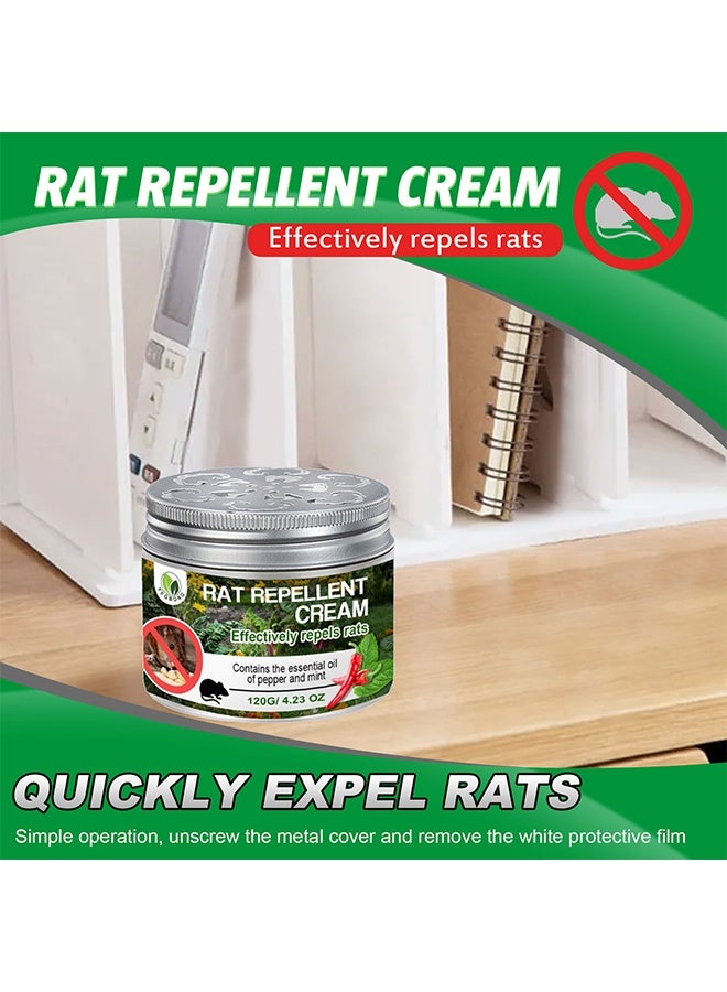 ييبونغ القشدة المنفرة للجرذان 120 ج، بكفاءة نفخ الجرذان، مناسبة للبستنة، حديقة الخضروات، الاستخدام المنزلي - Image 4