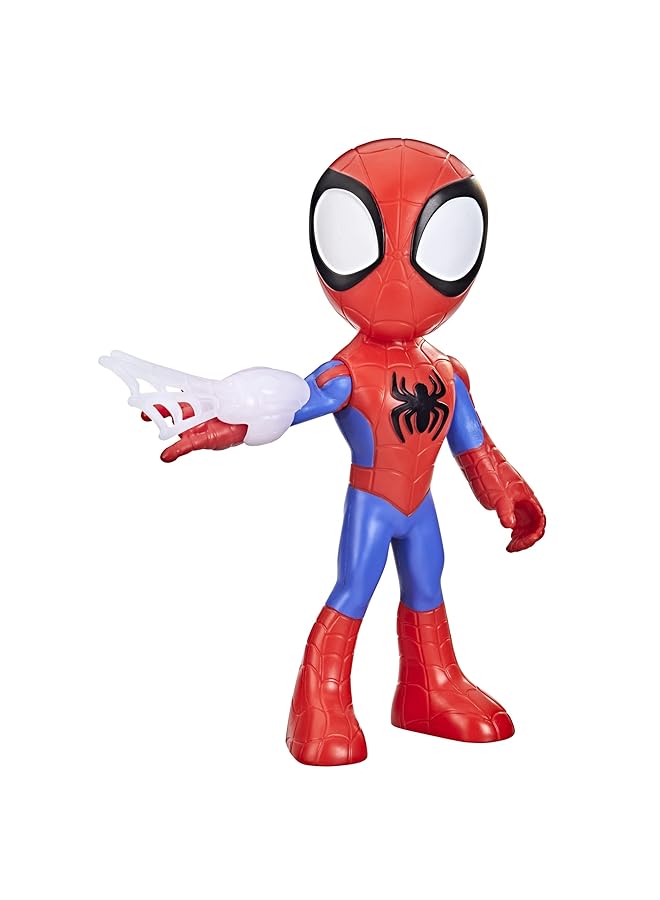 SPIDERMAN Supersized Spidey 9 Inch Action Figure Preschool Super Hero Toy For Kids Ages 3 And Up Multicolor - Image 1