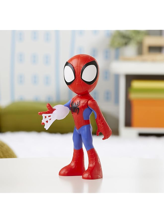 SPIDERMAN Supersized Spidey 9 Inch Action Figure Preschool Super Hero Toy For Kids Ages 3 And Up Multicolor - Image 5