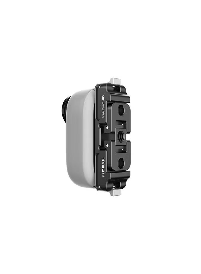 Hepilor Magnetic Quick Release Mount Fit for Insta360 GO 3, Magnetic Mount Foldable Adapter, Magnetic Accessories Camera Mount, Conversion Adapter Tripod, Anti-Scratch Impact-resistant Easy Installation - Image 4