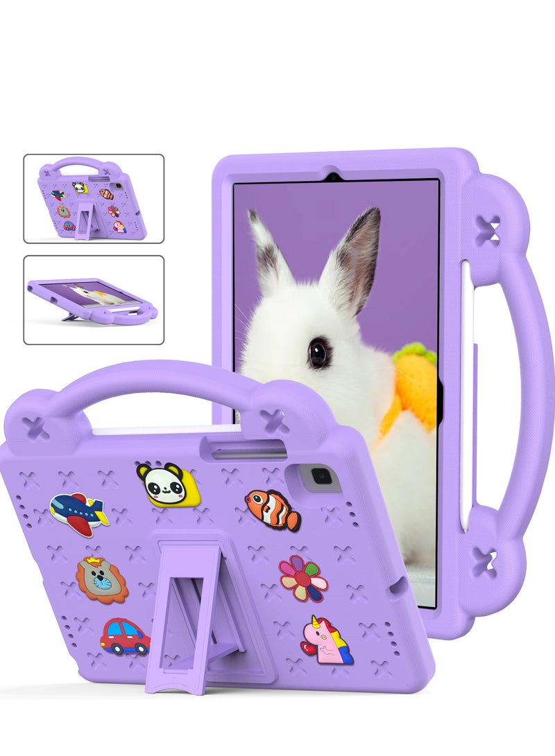 Children's protective case for Samsung Tab A7 t500/t505 (2021)/Tab A7 10.4 t509 (2022) Pen slot Heavy duty EVA foam shockproof case Children's shockproof case with stand  - Image 1