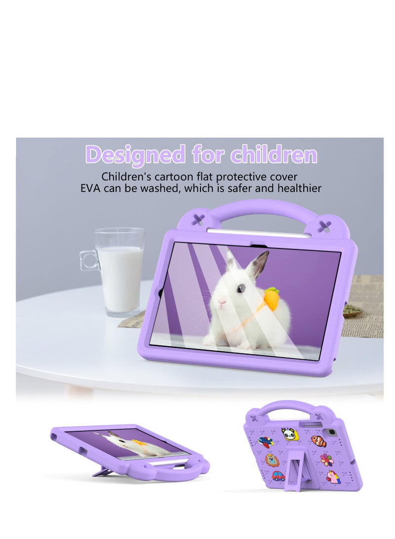 Children's protective case for Samsung Tab A7 t500/t505 (2021)/Tab A7 10.4 t509 (2022) Pen slot Heavy duty EVA foam shockproof case Children's shockproof case with stand  - Image 2
