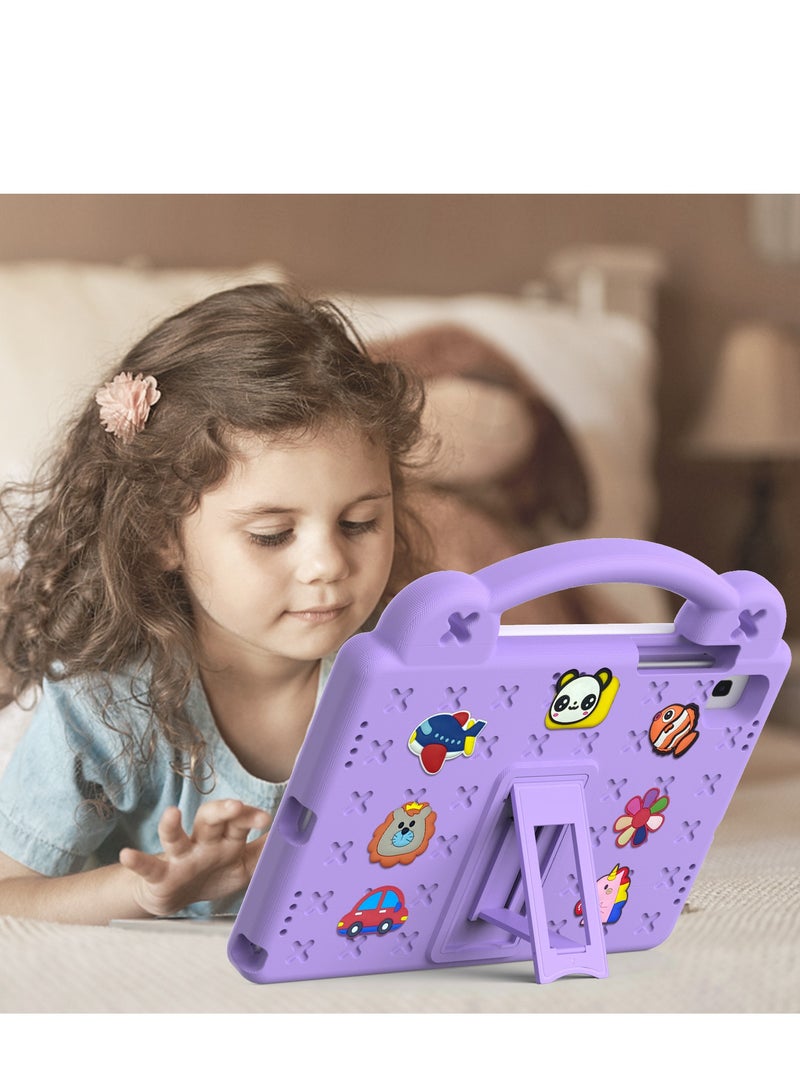 Children's protective case for Samsung Tab A7 t500/t505 (2021)/Tab A7 10.4 t509 (2022) Pen slot Heavy duty EVA foam shockproof case Children's shockproof case with stand  - Image 5
