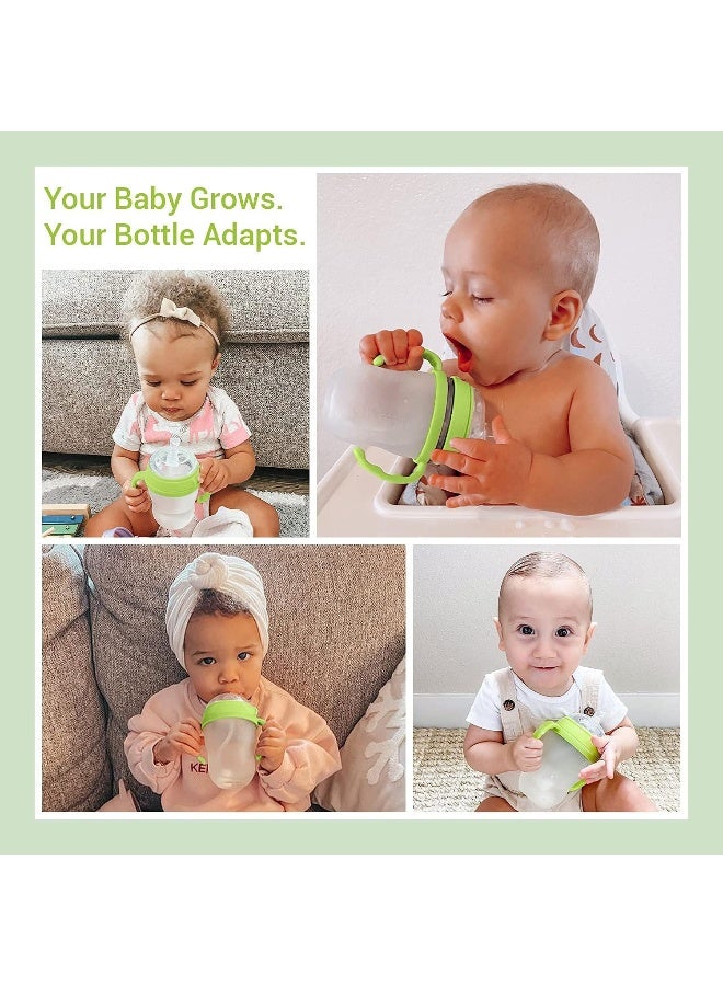 Anpei Ultimate Weaning and Transitional Nipple Kit Compatible with Comotomo Baby Bottles 5 oz and 8 oz - Image 3