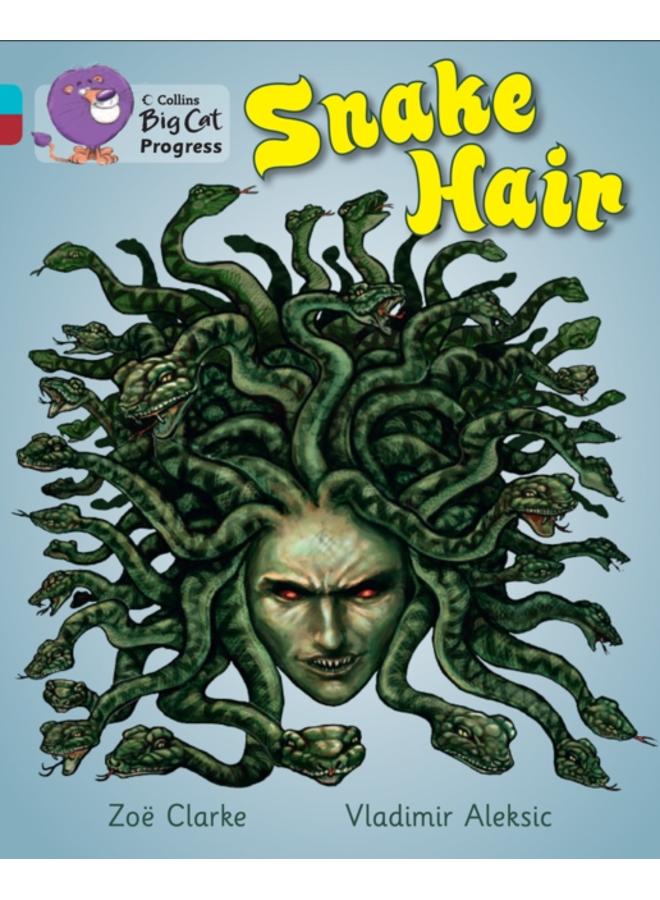 Snake Hair : Band 07 Turquoise/Band 14 Ruby