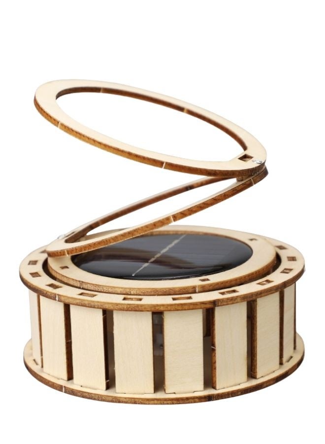 Fatio STEM Toy, Wooden Sun Dial, Solar-Powered Montessori Toy, DIY 3D puzzle, eco-friendly, handmade, educational toy - Image 1