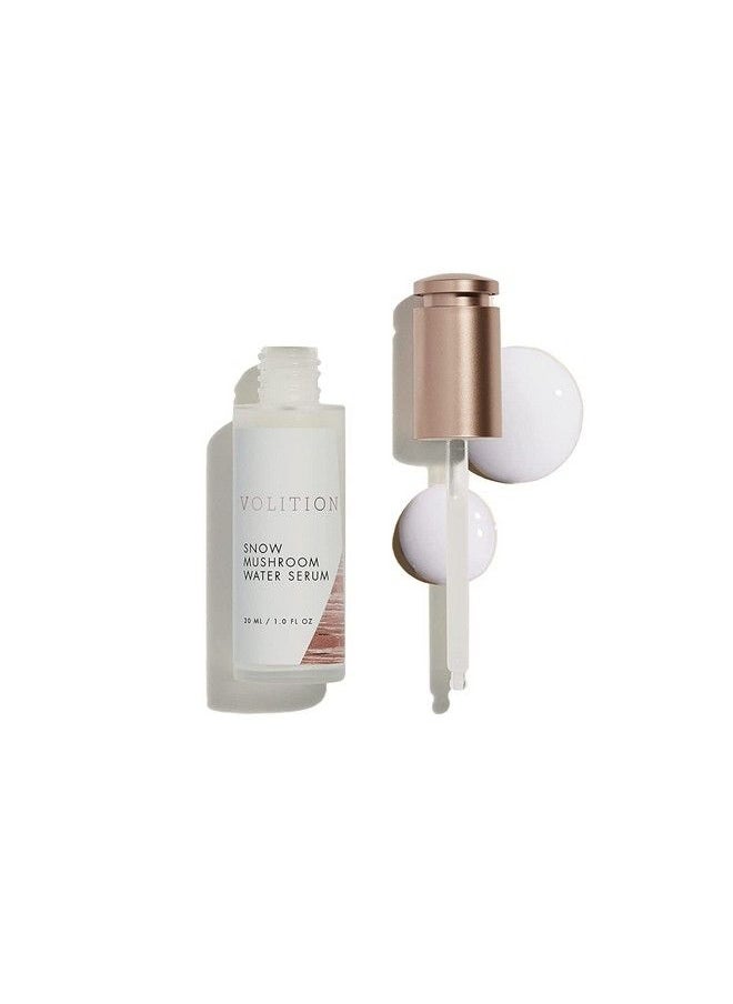 VOLITION Beauty Snow Mushroom Water Facial Serum Renewing Hydrating Face Serum Improves Moisture Retention While Minimizing Look Of Pores & Fine Lines With Snow Mushroom Extract (30Ml / 1 Fl Oz)  - Image 1