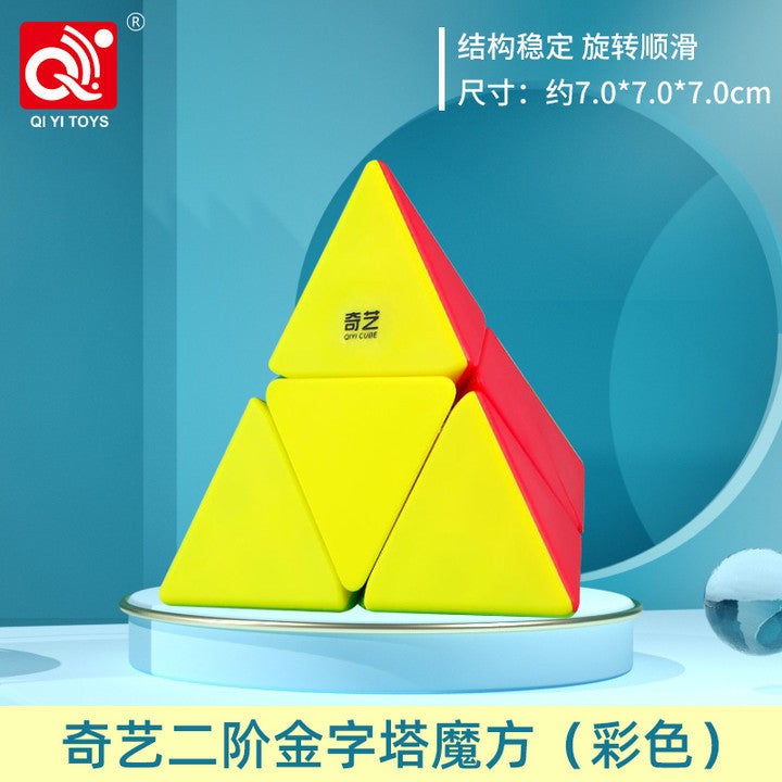 Qiyi Warriors Qihang Series 23456 Pyramid Maple Leaf Rubik'S Cube -Selling Educational Early Education Special Toys - Image 1