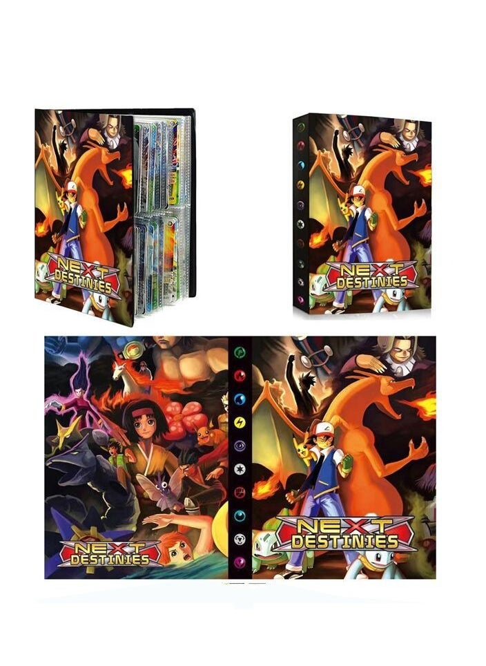 Pokemon TCG مجموعة بطاقات بوكيمون متنوعة مكونة من 240 كتابًا ومجموعة بطاقات ومجموعة بطاقات ألعاب وكتاب وهدية عيد ميلاد وهدية حفلة وهدية عطلة 