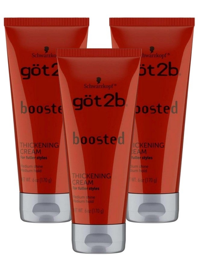 Got2b Got 2B Boosted Thickening Cream 6 Ounce (Pack of 3) - Image 4