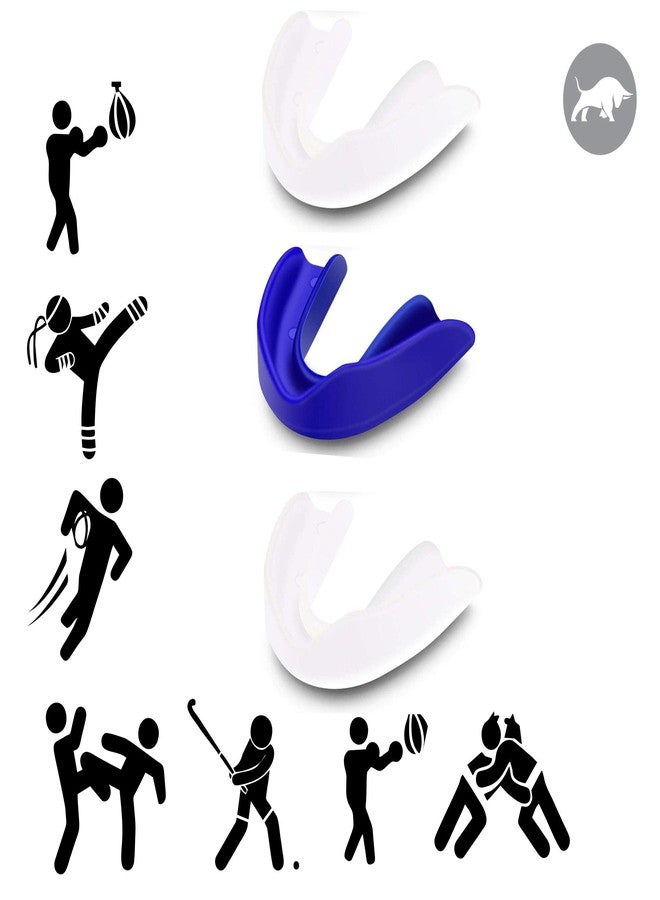 DRANGE 3 - عبوة واقي الفم/واقي اللثة - للملاكمة، وفنون القتال المختلطة، والرجبي، والملاكمة التايلاندية، والهوكي، والجودو، والكاراتيه، وفنون الدفاع عن النفس، وجميع الرياضات التي تتطلب احتكاكًا جسديًا - Image 2