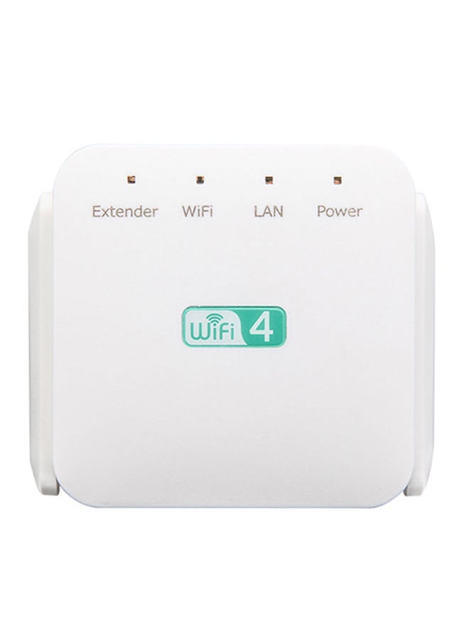 NIBEMINENT WiFi Signal Enhancer Amplifier Booster Range Extender White  - Image 1