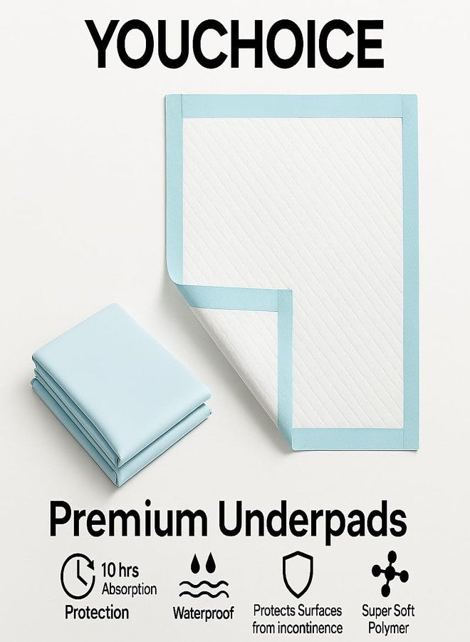 SOFYFINE Disposable Baby Underpad Cum Changing Mats, 10 Count 60x90 CM Waterproof Pads for Baby, Breathable Underpads act as 100% Water Proof Bed Protector, Non Slip Backsheet, Hypoallergenic - Image 4