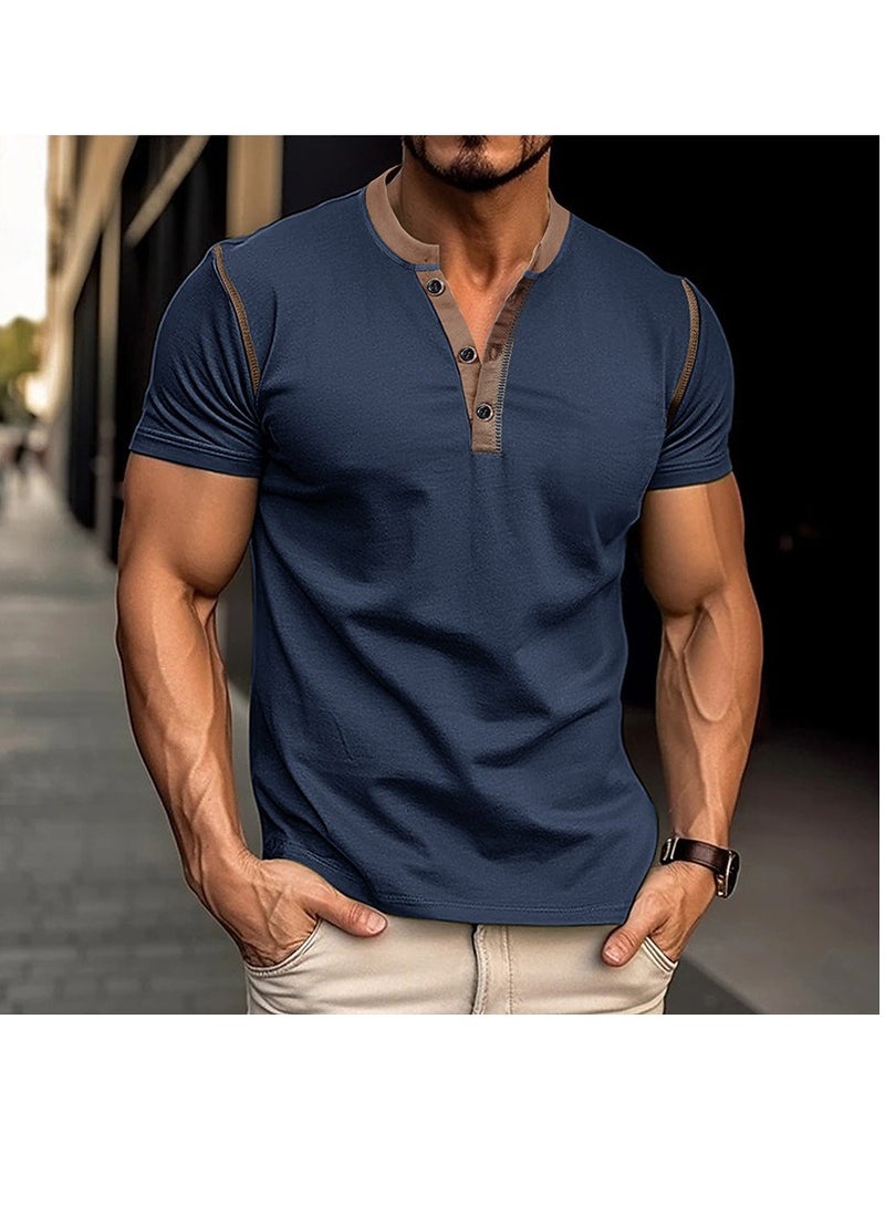 xozgdovg أكمام قصيرة للرجال في الصيف - Image 3