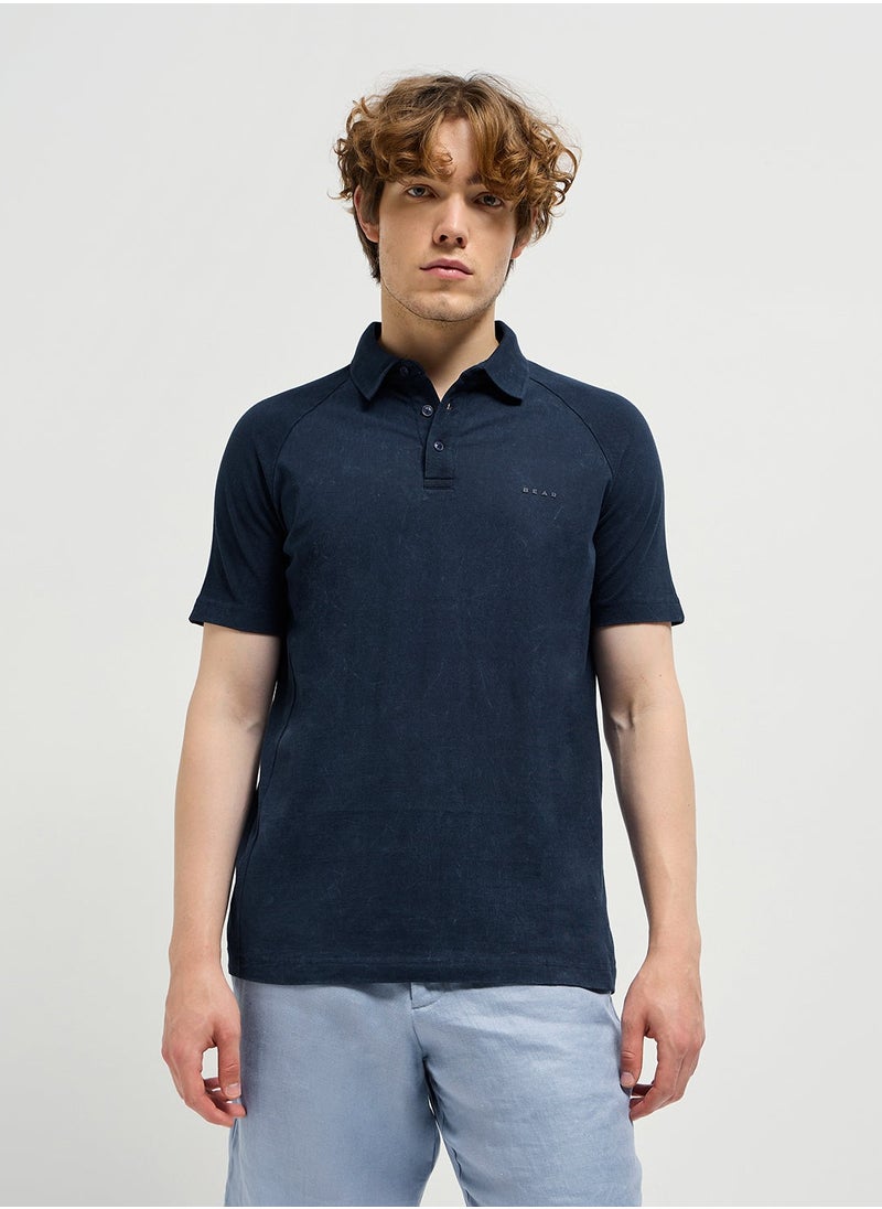 THE BEAR HOUSE Men’s Polo T-Shirt – Soft, Breathable Cotton, Classic Fit for All-Day Comfort, Stylish Casual Shirt for Summer, Everyday Wear & Outdoor Activities  - Image 1