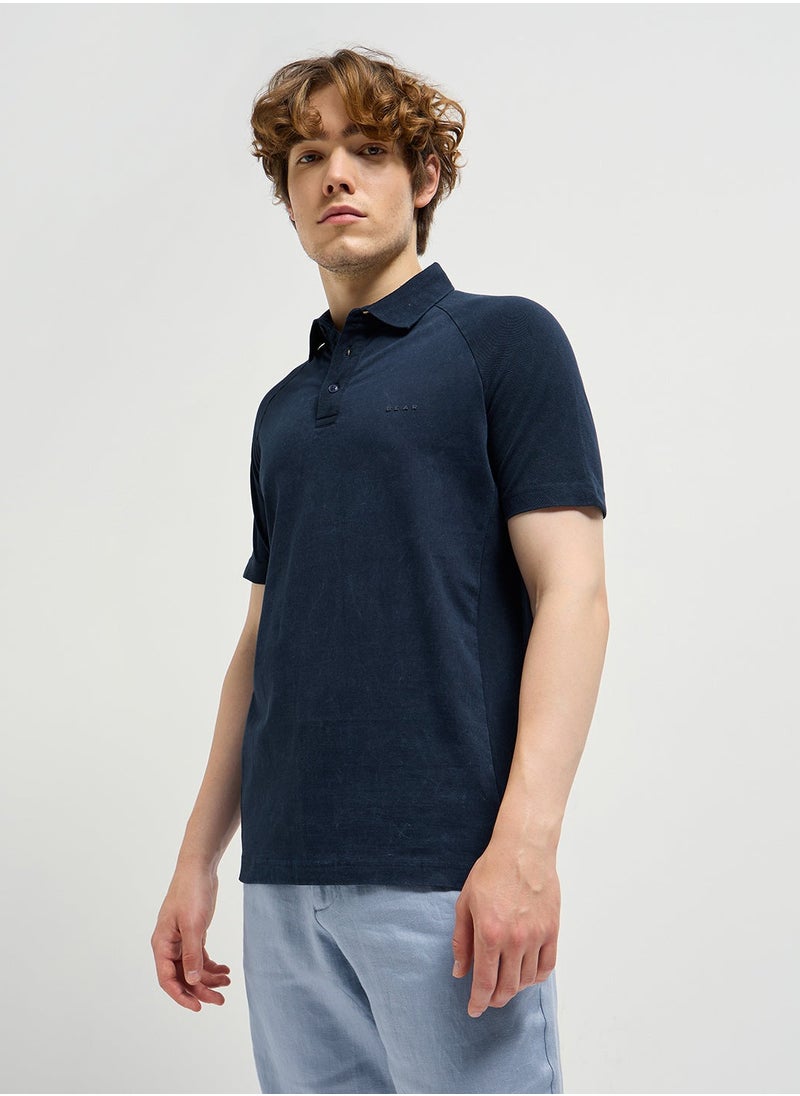 THE BEAR HOUSE Men’s Polo T-Shirt – Soft, Breathable Cotton, Classic Fit for All-Day Comfort, Stylish Casual Shirt for Summer, Everyday Wear & Outdoor Activities  - Image 2
