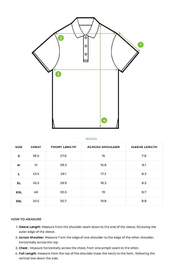 THE BEAR HOUSE Men’s Polo T-Shirt – Soft, Breathable Cotton, Classic Fit for All-Day Comfort, Stylish Casual Shirt for Summer, Everyday Wear & Outdoor Activities  - Image 3