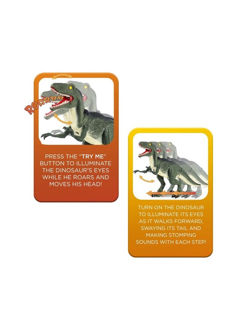 RC Dinosaurs Infrared Jurasic Dinosaur Dragon Robot with Flap Wing, Walking, Lights & Roaring Sound Action, Head Swing Movement Toy for Kids - Image 3