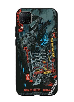 VR CREATIVE Protective Case Cover For Huawei Nova 7i/P40 Lite Pacific Rim Design Multicolour  - Image 1