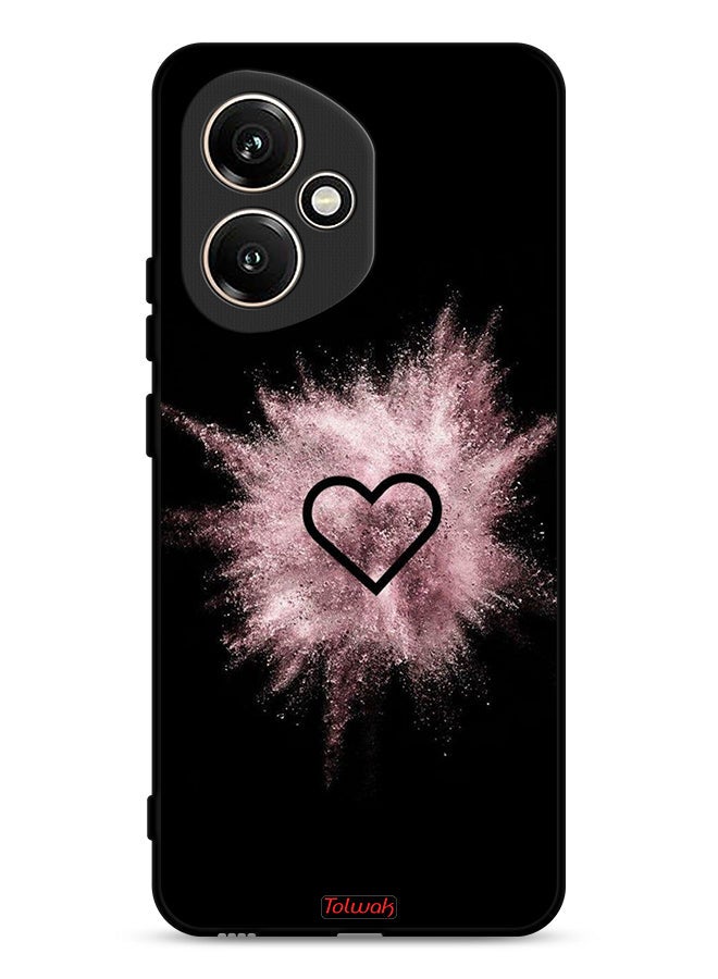 Tolwak Honor 400 Protective Case Cover Heart On Glitters - Image 1