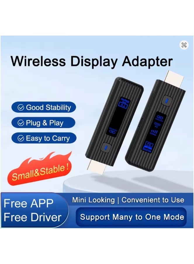 Wireless HDMI Video Transmitter Receiver Extender 50M 1080P HDMI Video Audio TV Stick Intelligent Display Adapter for TV PC - Image 1