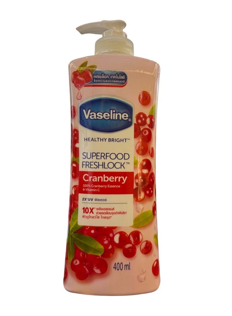 لوشن التوت البري من سوبر فود فريشلوك 400 مل