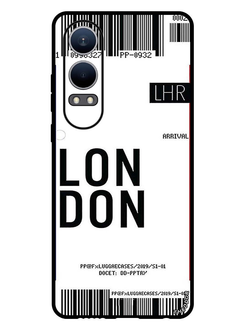 Theodor Protective Case Anti Scratch Shock Proof Bumper Cover For Oppo K12x (China) London boarding pass - Image 1