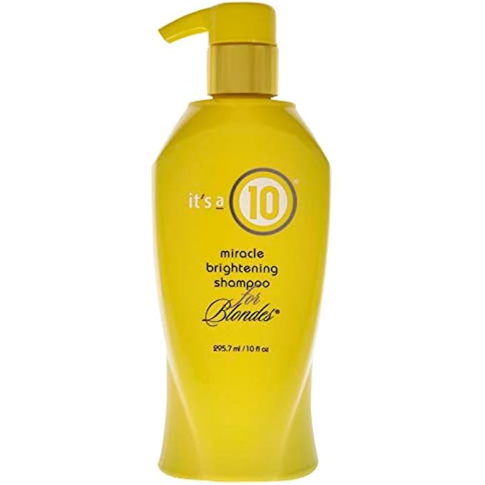 It's a 10 MIRACLE BRIGHTENING SHAMPOO (FOR BLONDES) - 295.7ML/10OZ - Image 1