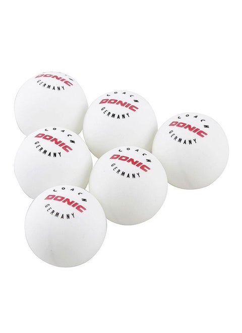Pack Of 6 Table Tennis Balls