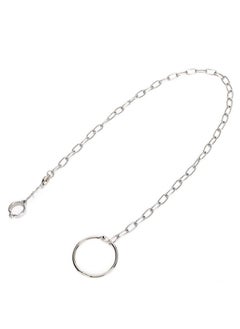 Zerodis Bird Foot Chain, Pet Bird Leash Parrot Foot Chain Stainless Steel Anti bite Flying Training Anklet Ring Parrot Ankle Foot Ring Accessories  - Image 5