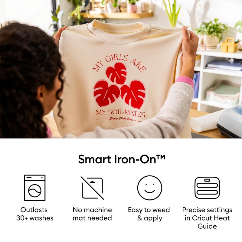 CricutÂ® Smart Iron-Onâ„¢ Matless Heat Transfer Vinyl, Variety Sampler - 13 in x 12 in (12 ct) - Image 5