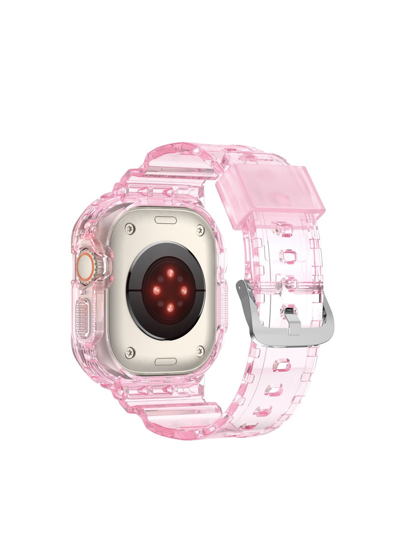 GULFLINK Watch Band for Apple Watch 8 Ultra 49mm Pink - Image 3