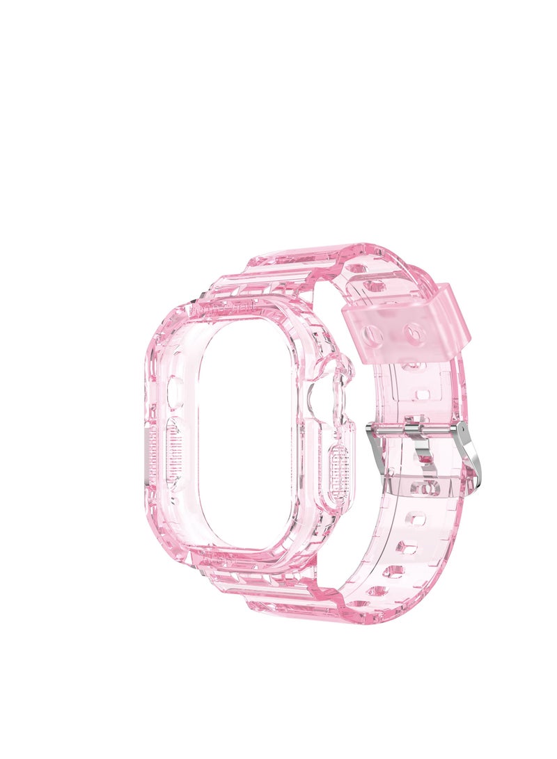 GULFLINK Watch Band for Apple Watch 8 Ultra 49mm Pink - Image 1