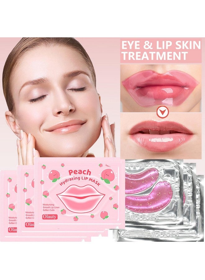 BliBling 30 Pairs Lip Mask & Eye Mask,Under Eye Patches for Reducing Fine Lines & Dark Circles,Collagen Crystal Lip Patches for Lip Spa Daily Labial Masks Hydrating Lip Treatment Christmas Gifts - Image 5