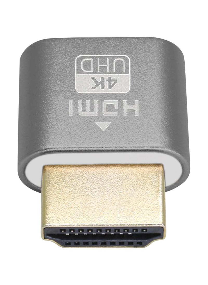 SYOSI - 3 Pack 4K HDMI Dummy Plug Virtual Monitor Display Emulator 4K Display Emulator Supports up to 3840x2160@60Hz 1080@120Hz Headless Display Adapter Compatible with Windows Mac OSX Linux - Image 1