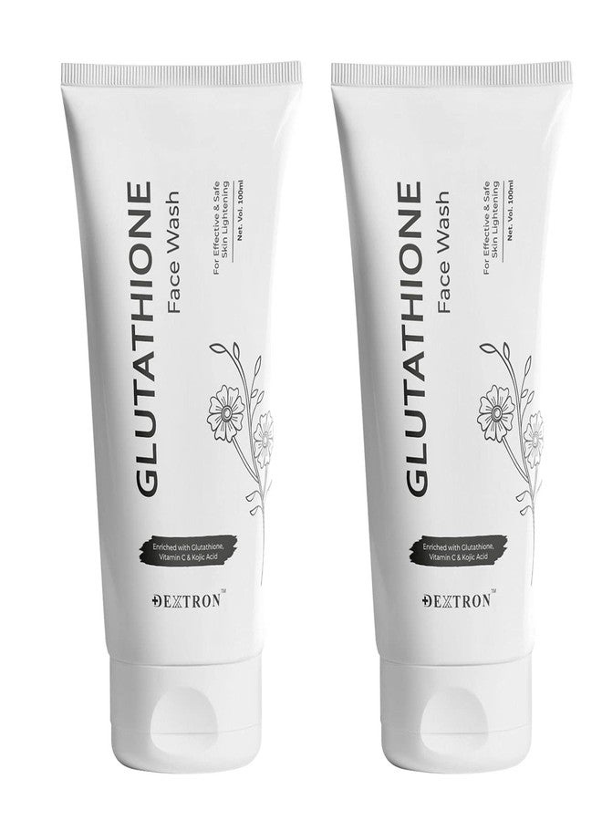 THE 9192 DEXTRON GLUTATHIONE Face Wash For Skin Lightening Healthy Skin Face Wash For Men & Women All Skin Types Face Wash (PACK OF 2-100ML X 2 = 200ML) - Image 1