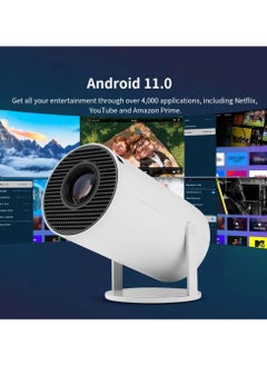Generic 4K Smart Portable Projector with Built-in Speakers – Screen Mirroring & Advanced Connectivity for Home Cinema  - Image 3