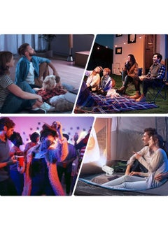 Generic 4K Smart Portable Projector with Built-in Speakers – Screen Mirroring & Advanced Connectivity for Home Cinema  - Image 5