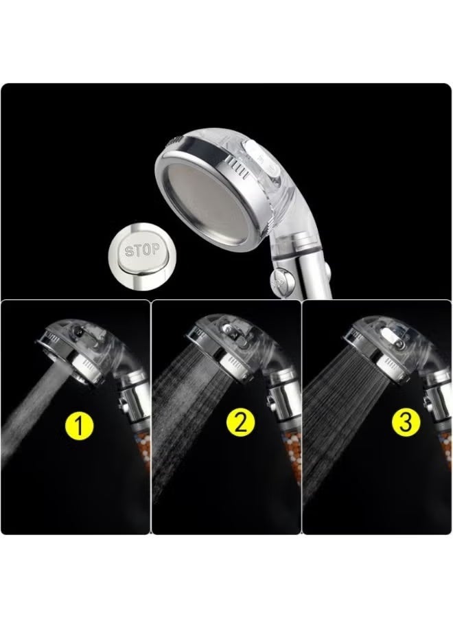 Shower Mate PP Cotton Filter Shower Head - Multi-Function - Image 4