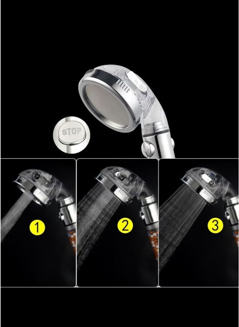 Shower Mate PP Cotton Filter Shower Head - Multi-Function - Image 2