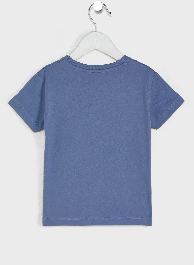 NAME IT Kids Slogan T-Shirt