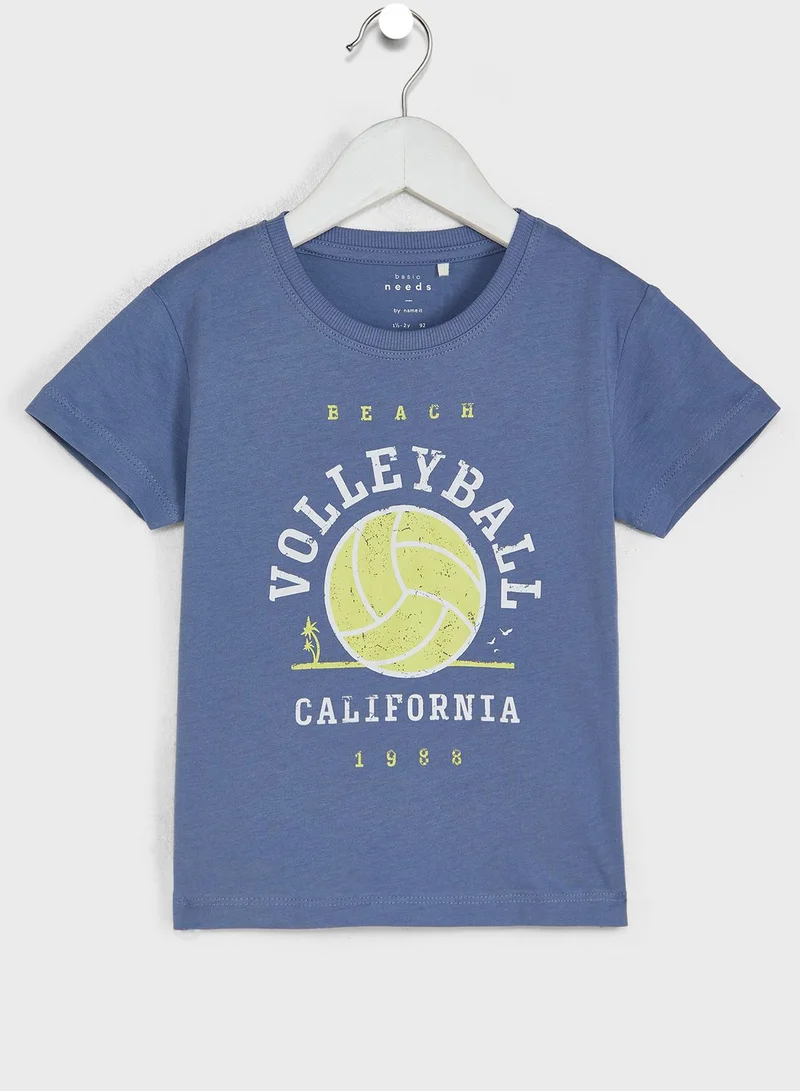 NAME IT Kids Slogan T-Shirt