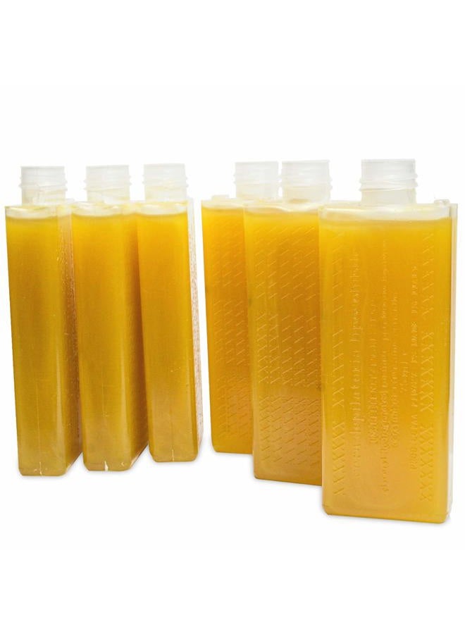Tachibelle COMBO Leg Large Roller Head 4 Pack and 6 pack Depilatory Original Large Refill Rollon Wax Sweet Honey 75 ml Made in Italy - Image 5