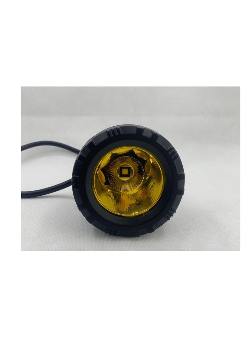 TBS DESIGN 40W 6000K Spot Beam Round LED Work Light Pod lights Work Lamp for Off Road 4x4 Pickup Truck Motorcycle SUV Truck Wrangler Boat Tractor Fog Lights (Pack of 2)  - Image 1