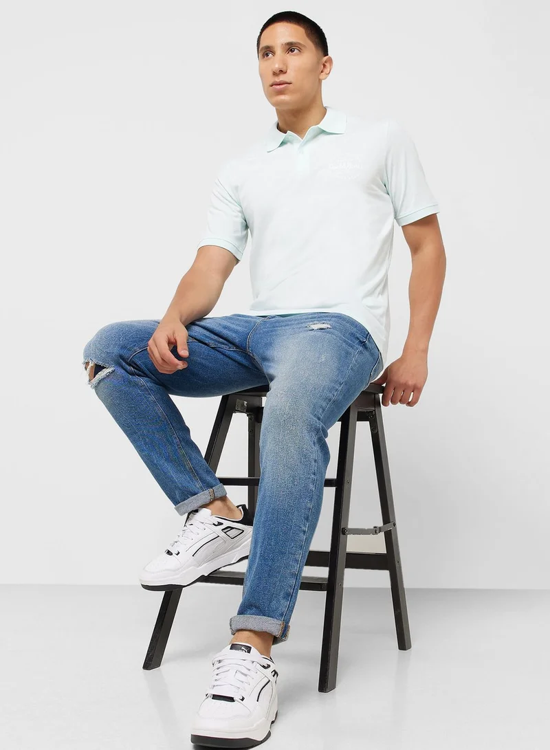 JACK & JONES Logo Polo