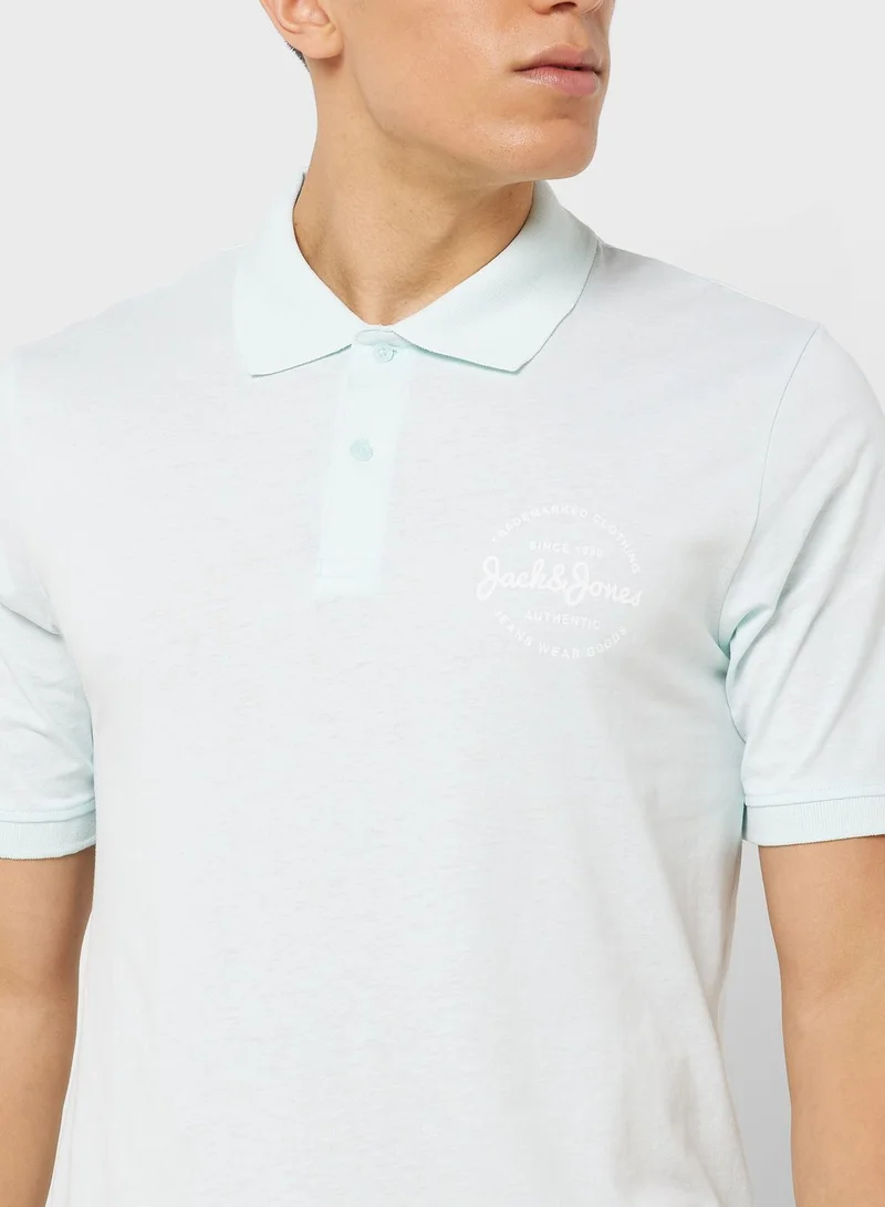 JACK & JONES Logo Polo