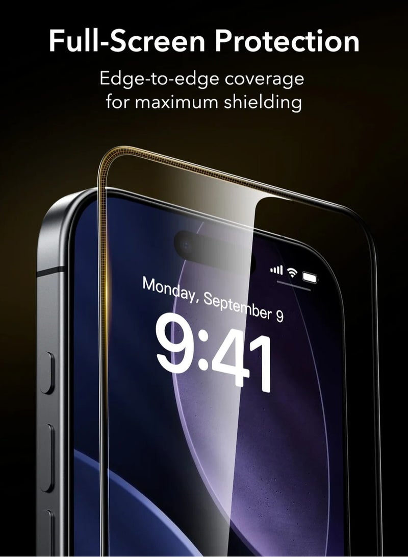 Premium 2.5D Tempered Glass Screen Protector for iPhone 17 Pro – HD Clarity, Shatterproof, Scratch Resistant, Anti-Fingerprint, Dustproof, Full Coverage - Image 2