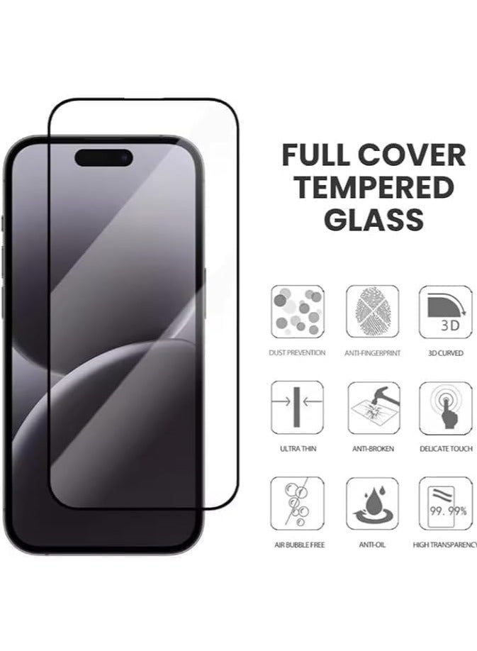 Premium 2.5D Tempered Glass Screen Protector for iPhone 17 Pro – HD Clarity, Shatterproof, Scratch Resistant, Anti-Fingerprint, Dustproof, Full Coverage - Image 5