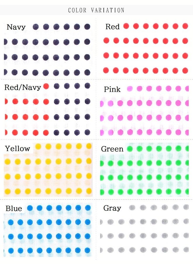 KOMESICHI irodori Japanese Traditional Towel Tenugui Navy Dot 12.99 x 34.64 in with Tenugui Iroha (English Manual) - Image 3